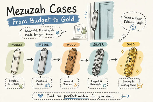 Mezuzah Case Materials Guide: Budget Picks to Gold