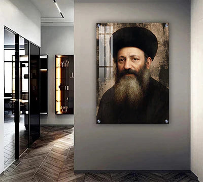 הדפסת תמונות זכוכית וקנבס&nbsp; של הרב קוק
